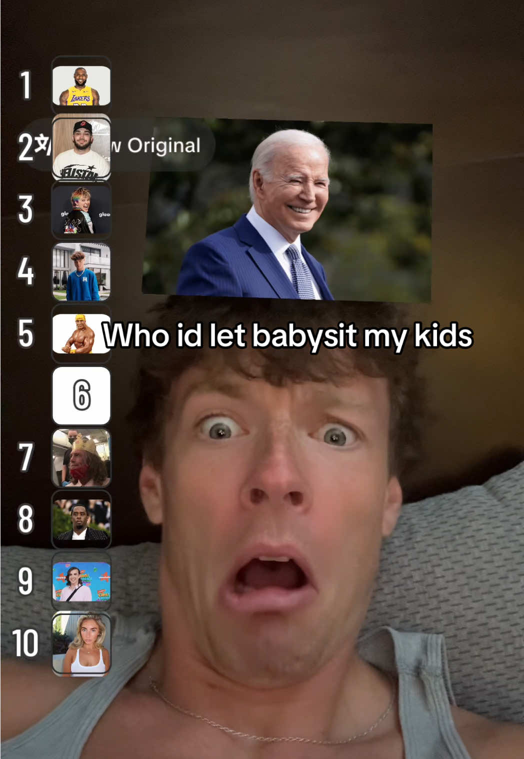 The most insane list of people I’ve ever seen 