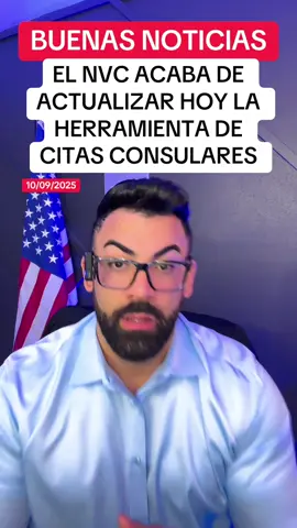 La Herramienta de Estado de Programación de Visas de Inmigrante (IV) le da una idea de cuándo podría esperar recibir noticias nuestras sobre su entrevista de visa de inmigrante. Los resultados de la herramienta muestran cuándo el Centro Nacional de Visas (NVC) programa entrevistas en una embajada o consulado estadounidense específico. Las entrevistas se programan según la fecha en que el NVC determina que usted ha pagado las tarifas necesarias y presentado todos los documentos requeridos. (Esto se conoce como la fecha en que el caso se completó documentalmente ). Las entrevistas solo se pueden programar si hay visa disponible. Para casos de visa preferencial, consulte la disponibilidad de visas en el Boletín Mensual de Visas . 🚨CUIDADO con cuentas falsas! Nuestro único WhatsApp está verificado: +1 (352) 777-1668 (igual en YouTube, Instagram y TikTok). ⚠️ AVISO LEGAL: Este contenido es solo informativo. ❌ NO somos abogados ni representantes acreditados por el Departamento de Justicia de Estados Unidos. ❌ NO brindamos asesoría legal. ✅ La información compartida acá proviene de fuentes públicas como USCIS, el DOS o medios de noticias. ⚠️ No tome decisiones migratorias solo con este contenido. 🔷 Siempre consulte a un abogado de inmigración autorizado para recibir asesoría legal personalizada. 🚨WE ARE NOT ATTORNEYS LICENSED TO PRACTICE LAW IN USA AND WE MAY NOT GIVE LEGAL ADVICE OR ACCEPT FEES FOR LEGAL ADVICE. WE ARE NOT AUTHORIZED REPRESENTATIVES ACCREDITED BY THE U.S. DEPARTMENT OF JUSTICE (DOJ), TO PROVIDE LEGAL ADVICE🚨