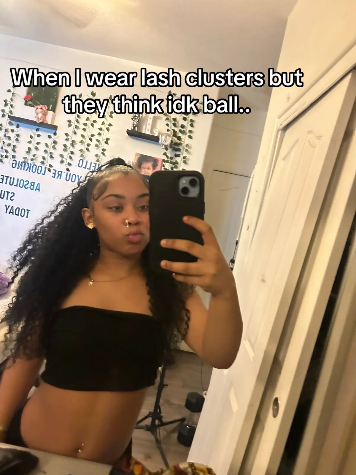 I don’t minddd🙂‍↕️🤏🏽🤏🏽#fyp #foryou #fypシ #az #lashclusters 