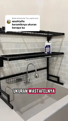 Membalas @Tio capricorns Semoga menjawab pertanyaan temen temen yaa, jujurly tempat cuci piring seperti ini tu legaaaa bgt.. #promomakan1010 #dapurestetik #dapurminimalis #dapurimpian #wastafel #wastafelcucipiring #wastafelkeramik 
