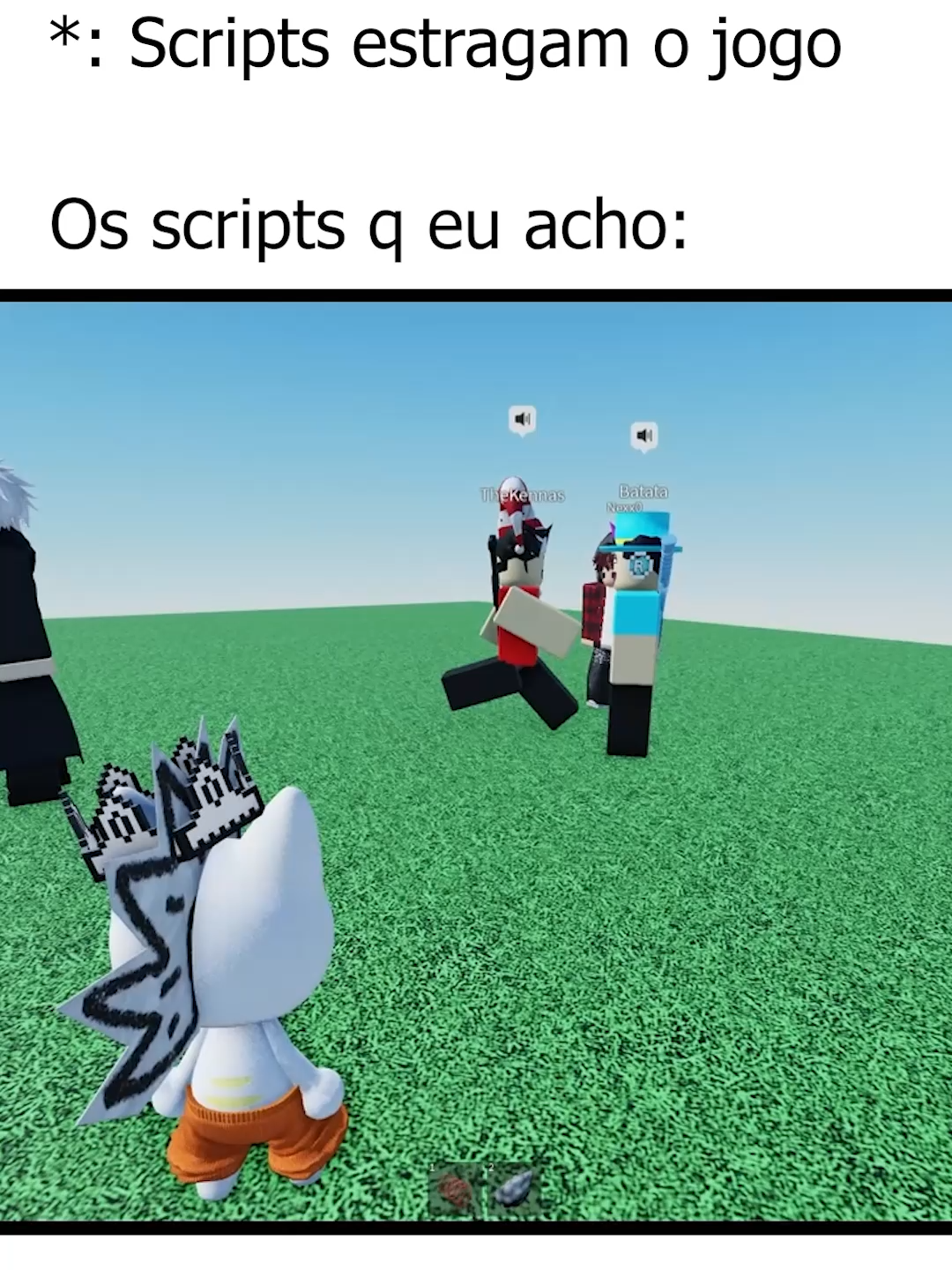 Alguns tem um espaço no meu coraçao... . . . . #robloxfyp #robloxhumor #humor #engraçado #scripts #hacker #atomicvr