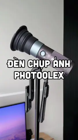 Đèn pin chụp ảnh Photoolex tạo hiệu ứng ánh sáng nền