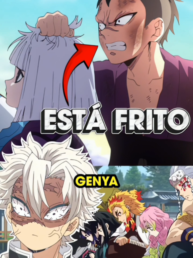 La reacción de los pilares al ver a Genya hacer esto... #anime #resumendeanime #manga #reseñasdeanime #demonslayertemporada4 