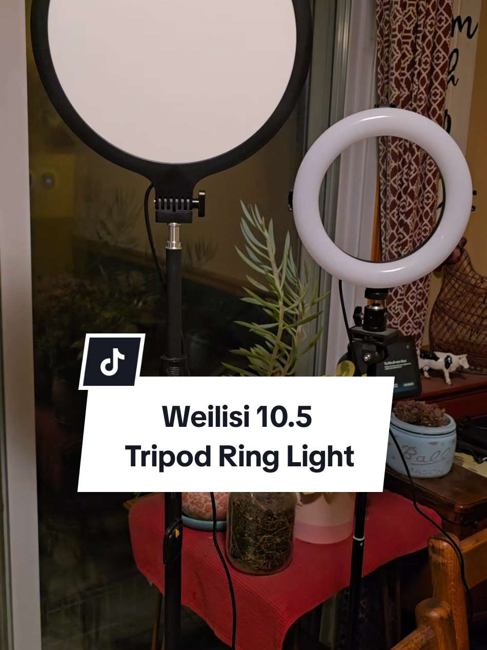 This Weilisi ring light is extendable, has a phone holder and multiple lighting options. High quality videos start with great lightning, get yours now! #Weilisi #weilisiringlight  #ringlight #ringlighttripod #creator@Garno Homestead LLC @weilisiofficial 
