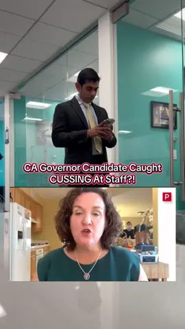 What do you think about Katie Porter cussing at her staff while running for California’s Democratic gubernatorial seat?  👀  #fyp #democrat #governor #reaction #viral