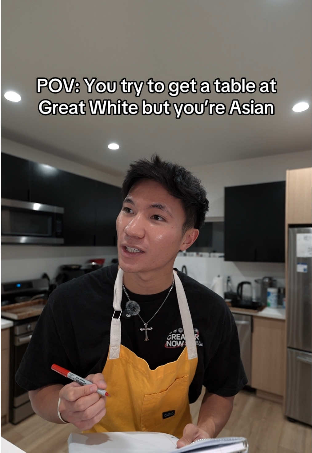 For legal reasons this is satire gang #greatwhite #la #asian #asiantiktok #asians  I know this isn’t really the type of content I make but wanted to do something new lol