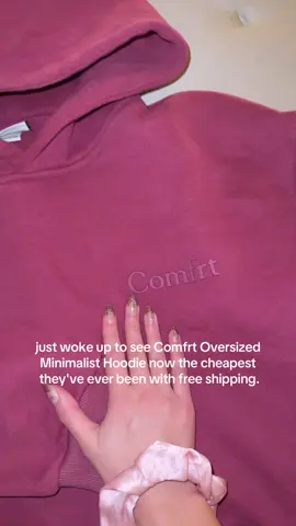 Run case I bought this at full price 🥲 #comfrt #comfrtclothing #comfrthoodie #hoodies #tiktokshop 