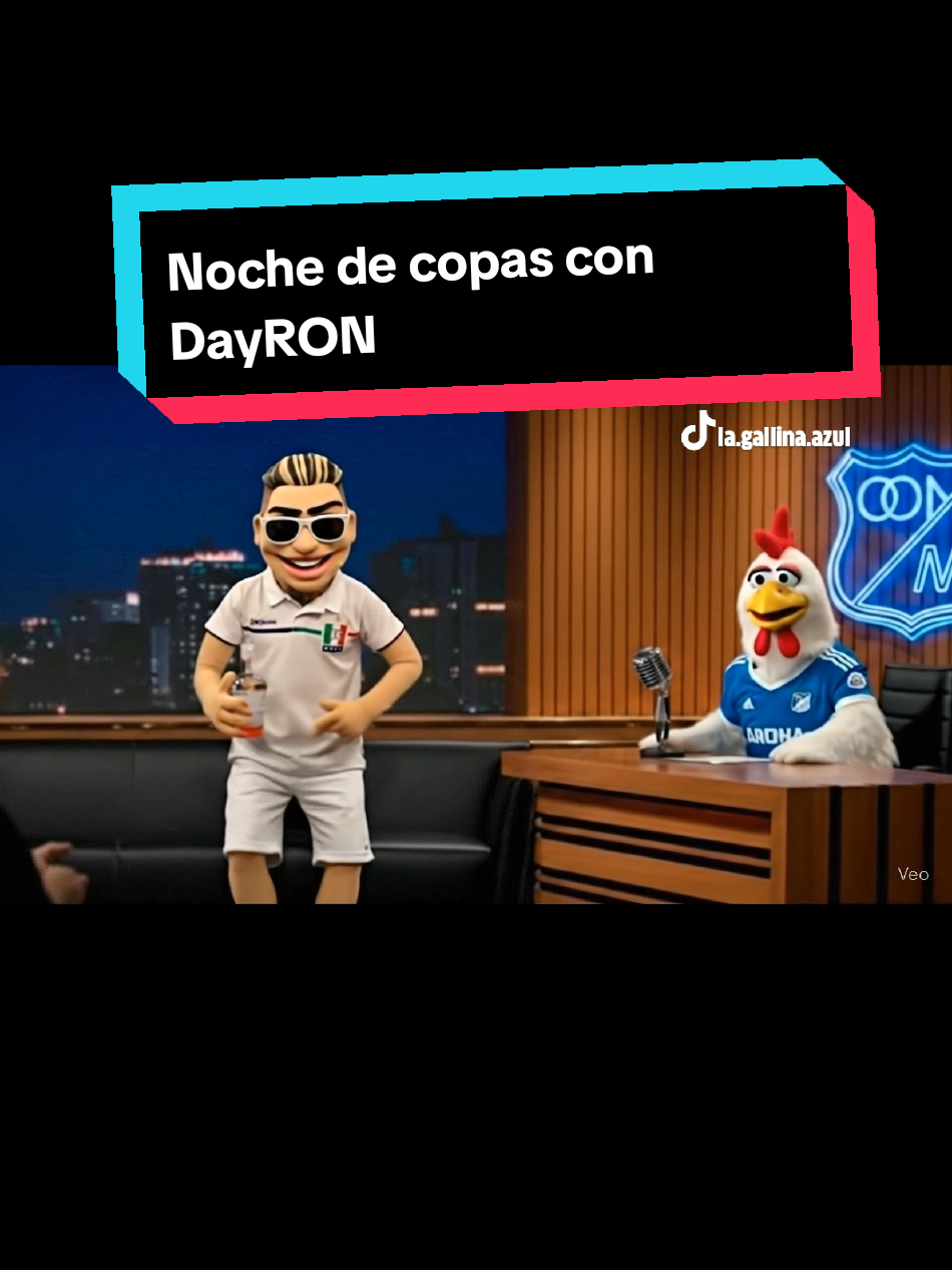 Galli-hinchas 🐔 invitado especial #DayroMoreno 🥃🥃 Un jugador de @Millonarios FC sueña ser como él