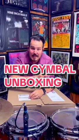 Treated myself to a new addition on my drum kit this week! It's been a while since I've made any significant setup changes, but this one has been a LONG time coming! In preparation for the La Armada tour starting this week I picked up a 20