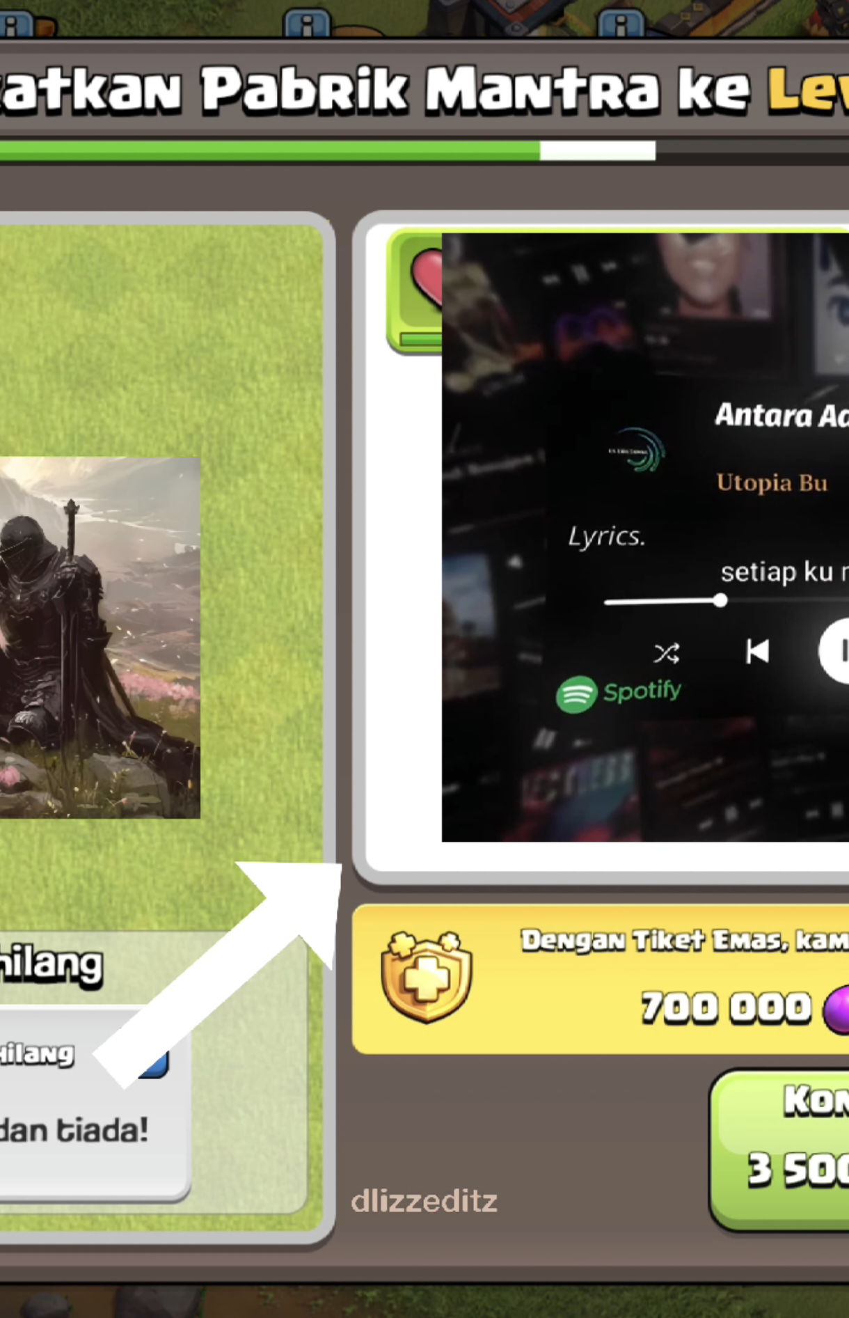 antara ada dan tiada #clashofclans #antaraadadantiada #fyp #foryou #alightmotion 