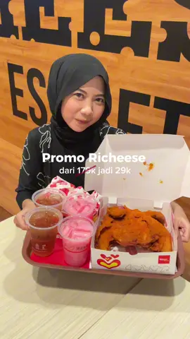 Kapan lagi cuma 29rb bisa dapet makanan dan minuman sebanyak ini??😍 @thinkyup.id  caranya gampang banget : kalian bisa *Download aplikasi YUP di appstore/playstore, Registrasi dan masukkan kode promo di pojok kanan atas saat registrasi, Lakukan pembayaran menggunakan QRIS via aplikasi YUP* *dan PROMONYA HANYA SAMPAI 30 NOVEMBER 2025* #ditraktiryup #richeseefactory #infodiskon #promotiktok #richeseeflyingchicken 