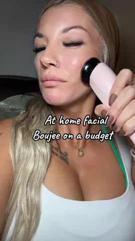 I am so happy I found this. Saved me so much money with great results.  #athomefacial #facial #redlighttherapy #skintherapy @INIA BeautyCraft 