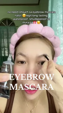 murang eyebrow mascara pero legit waterproof, long lasting at smudgeproof pa!  #eyebrowgel #eyebrowmascara #eyebrowsonfleek #browgel #eyebrows 