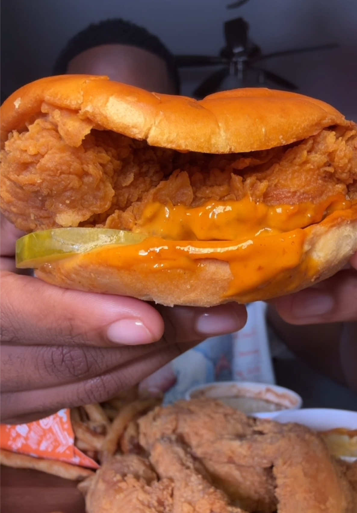 Popeye’s always get me right man🍗  #foodtiktok #fye #foryoupage #chicken #fyp 