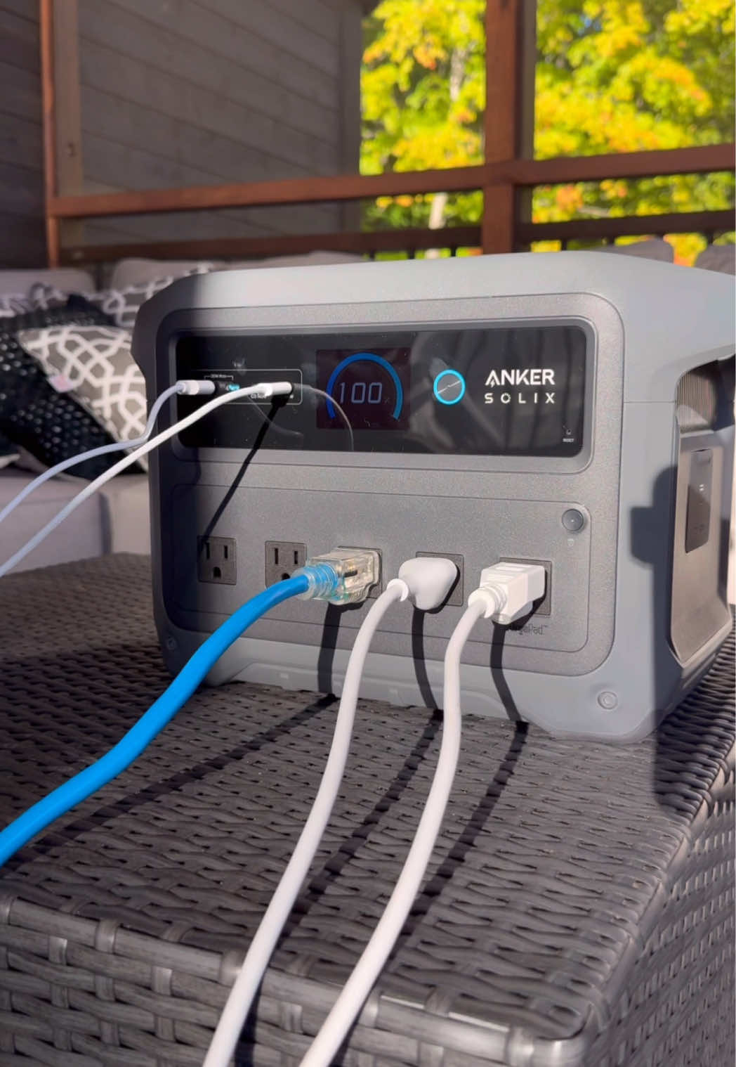 This portable power station is essential for power outages 👌🏼 #amazonfinds #AnkerSOLIX #AnkerSOLIXC1000Gen2 #onlybackuppoweryouneed #Fallprimeday