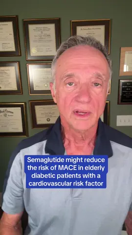 Yet another clinical study showing beneficial effects from semaglutide.  #mace #cardiovascular #semaglutide #glp1 #diabetes 