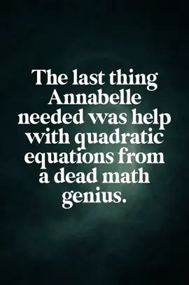 INTRODUCING Annabelle Croft: part-time student, full-time ghost magnet. Her life motto? Ignore the dead, tolerate the living. #InBetweenNovel #YAParanormal  #BookIntro #HauntedGirlEnergy #amquerying 