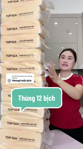 Trả lời @Hướng Dương Thùng 12 bịch #giayruttreotuong #xuhuong #giayruttopgia 
