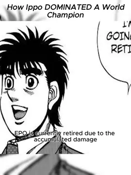 How Ippo DOMINATED A World Champion.#IppoVsChampion 🥊 #HajimeNoIppo #BoxingLegend #IppoDominates #AnimeBoxing_part 01