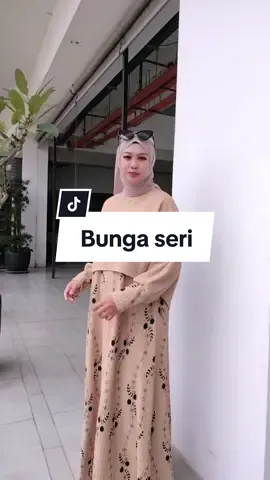 Bunga Seri in Apricot colour #fypppp #fyppp #OOTD #wanita #kiirofashion #kiiroteam #kiirogroup #croptop #2pcs #bungaseri #apricot 