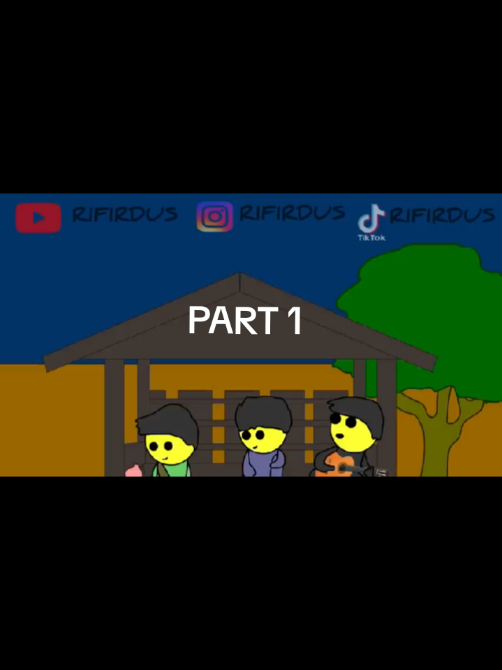 penunggu pohon pisang part 1#rifirdus #animasi #bahasasunda #hiburan #fyp 