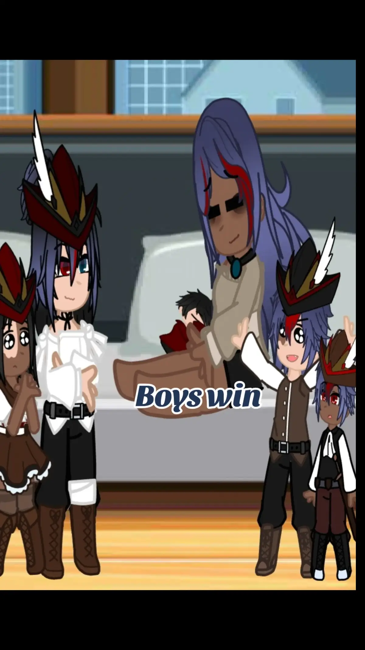 -Golden hour- yes this is the 5th child but they are a happy family hopefully 5 is enough for this lovely couple #gachacommunity #gacha #2025 #gachaoc #gachafyp @the warriors of tiktok 