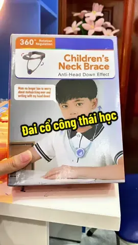 Đai cổ công thái học hỗ trợ điều chỉnh dáng ngồi,tư thế ngồi học