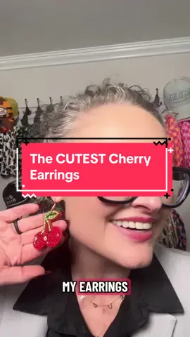 @Gold Blush #cherryred #bedazzled #fashionearrings #goldblush #flashy 