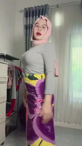 gini sayang🥰 #hijab #gede #pulen 