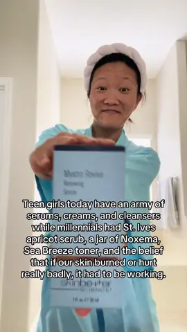 Why this mom will never be a beauty influencer. October is Menopause Awareness Month. Gifted by @skinbetter science #momtok #giftedbyskinbetter #millennial #awkward 