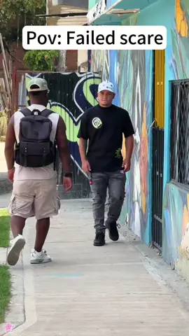 Failed scare 🤣#funny #reaction #prank #scared #funnyvideos 