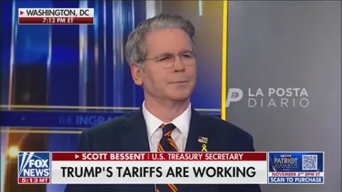 🟡  SCOTT BESSENT |  Histórico respaldo del gobierno de Estados Unidos a la Argentina.