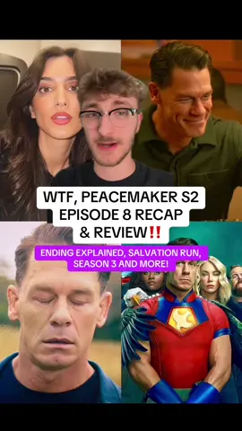 PEACEMAKER SEASON 2 EPISODE 8 RECAP, ENDING EXPLAINED, PLANET SALVATUON RUN EXPLAINED. PEACEMAKER SEASON 3 news trailer and more #TikTokHeroVillainContest #peacemaker #peacemakerseason2 #dcu #superman 