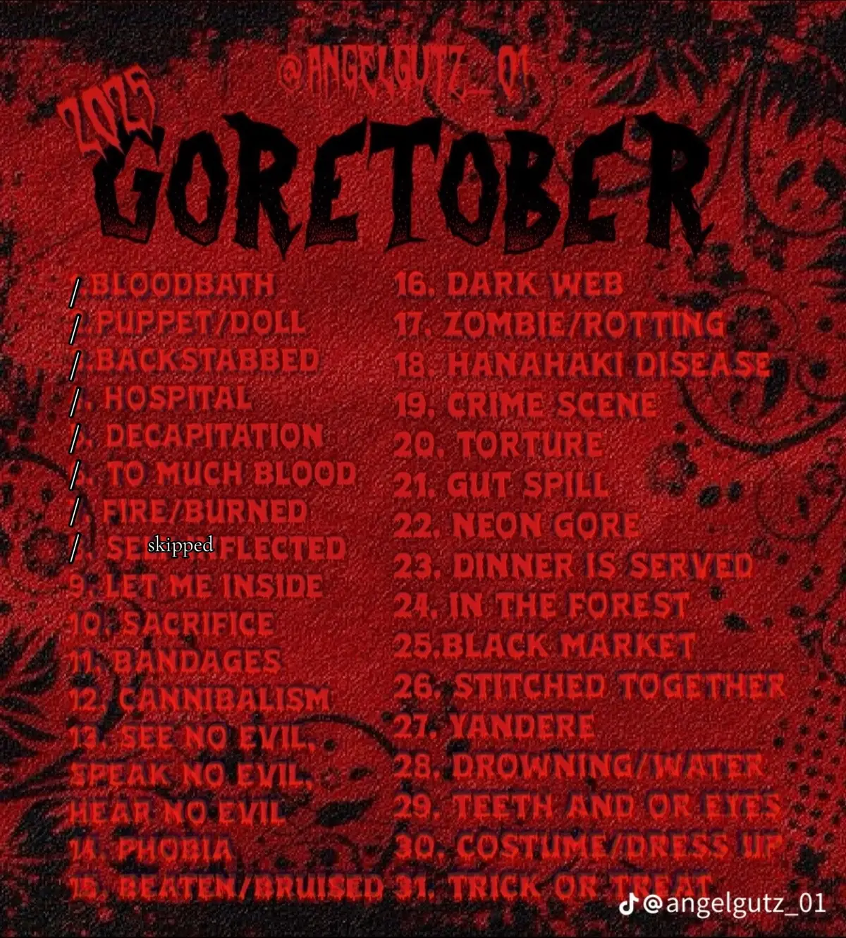 sorry i skipped day 8, i didnt know what to do #reireirikka #goretober #ivantillalienstage #alnst #doomedyaoi 