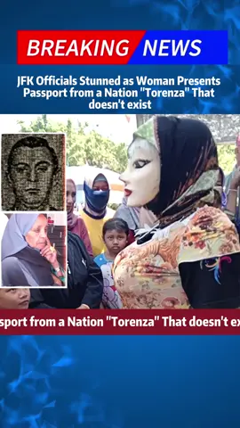 JFK OFFICIALS STUNNED AS WOMAN PRESENTS PASSPORT FROM A NATION 