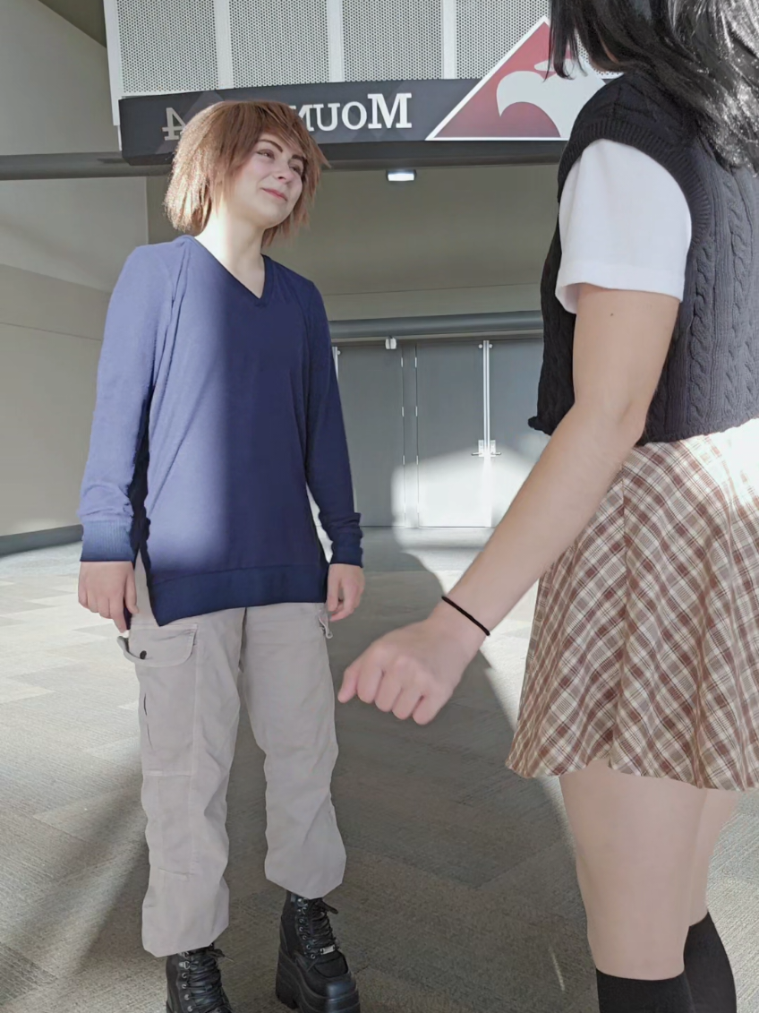 He hates straight people Hero: @Roo 🪷  ♡ #omori #omorigame #omoricosplay #cosplay #anime 
