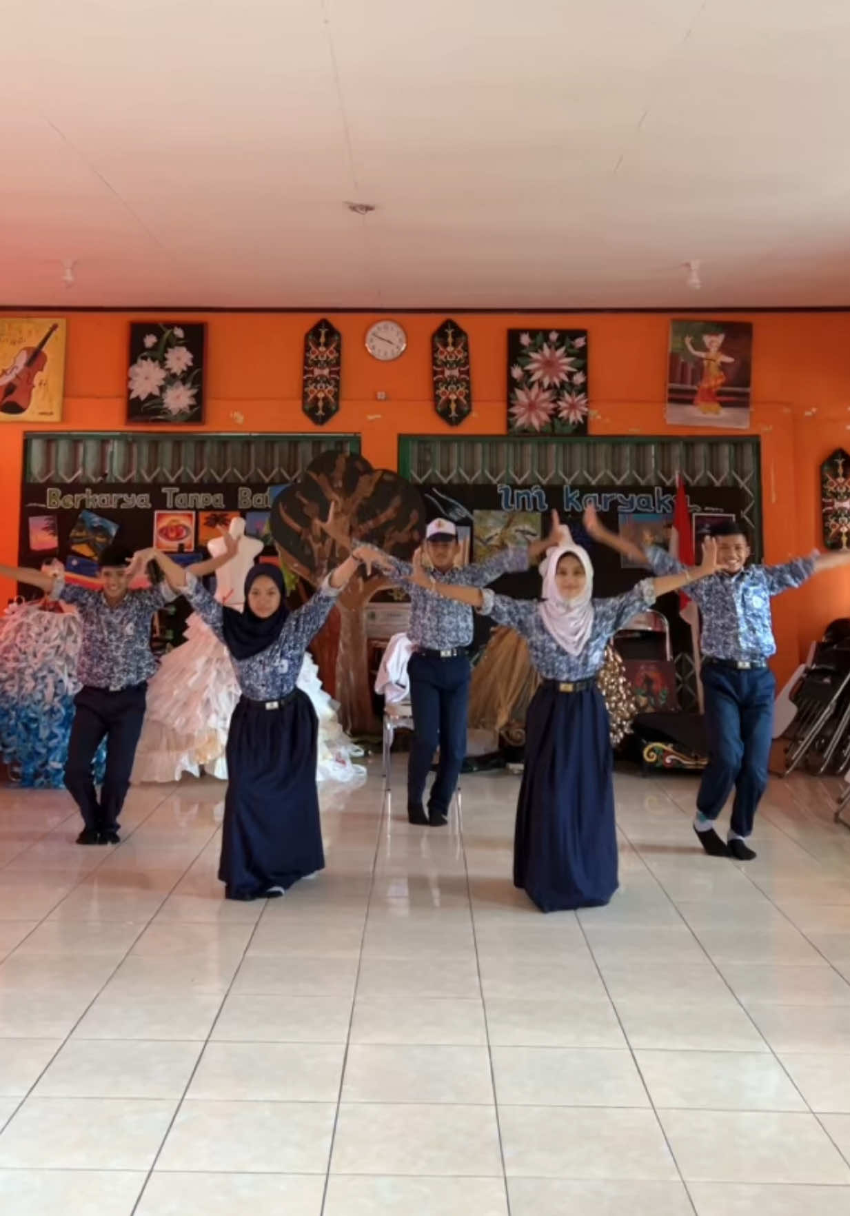Versi Dayak yang mudah👌🏻 #homcrew #tarikreasi #fyp #fls3n2025 #fls3n 