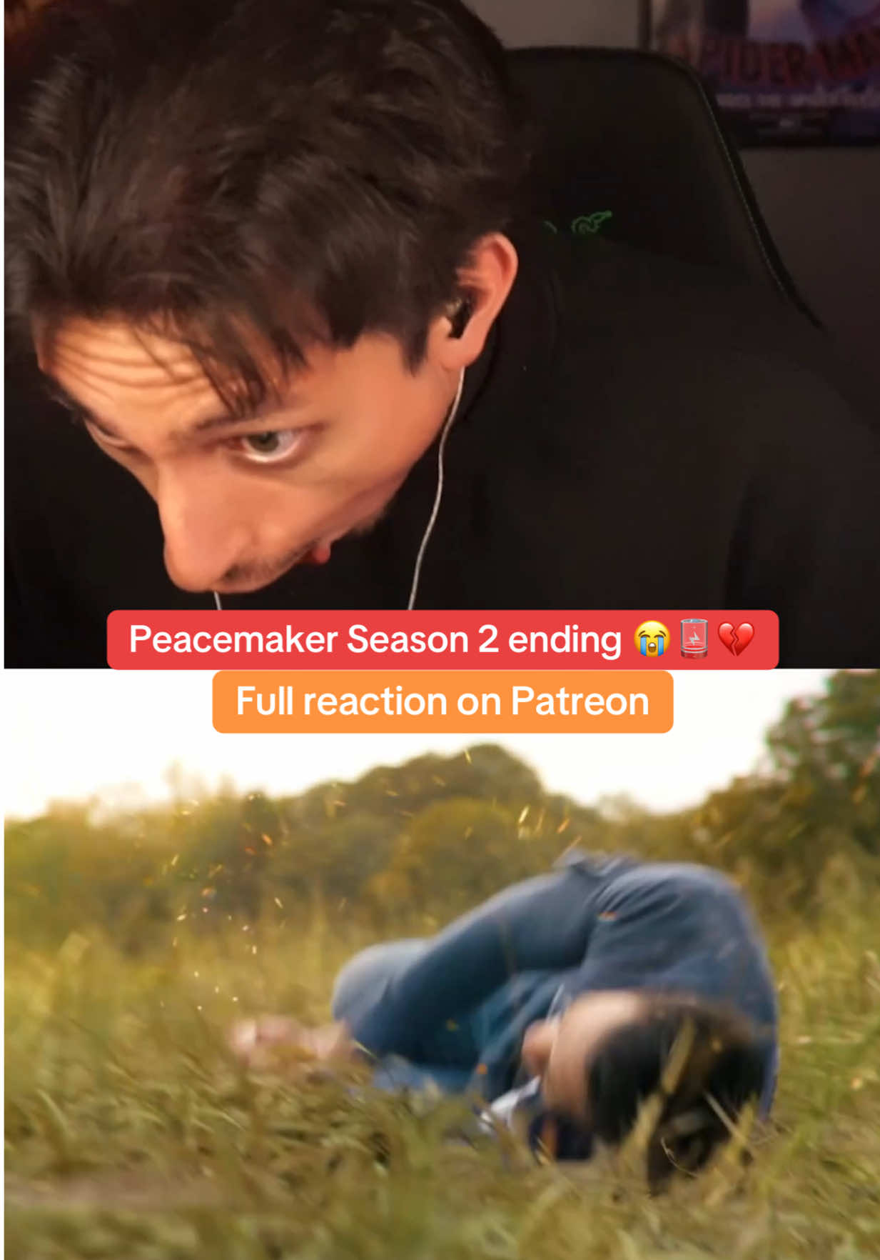 Idk how I feel about this 😭🪫💔 #peacemaker #peacemakerseason2 #finale #thecinematicuniverse 