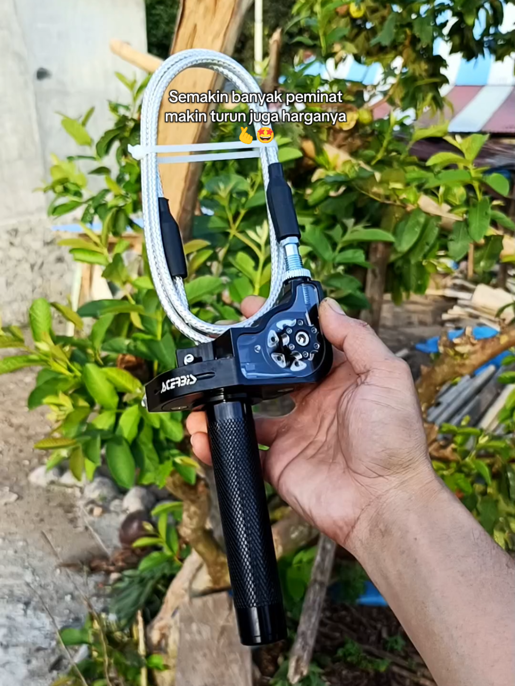 Sekarang peminat gas spontan ini semakin banyak Gengs #gasspontan #acerbis #acerbisv2 