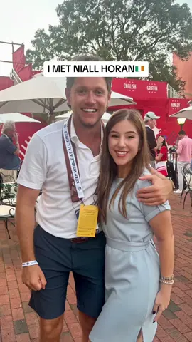 How I met @Niall Horan 🇮🇪💕 . . #niallhoran #RyderCup #onedirection #directioner #heartbreakweather #fullswing #newyork #storytime #ferrisbuellersdayoff #golf 