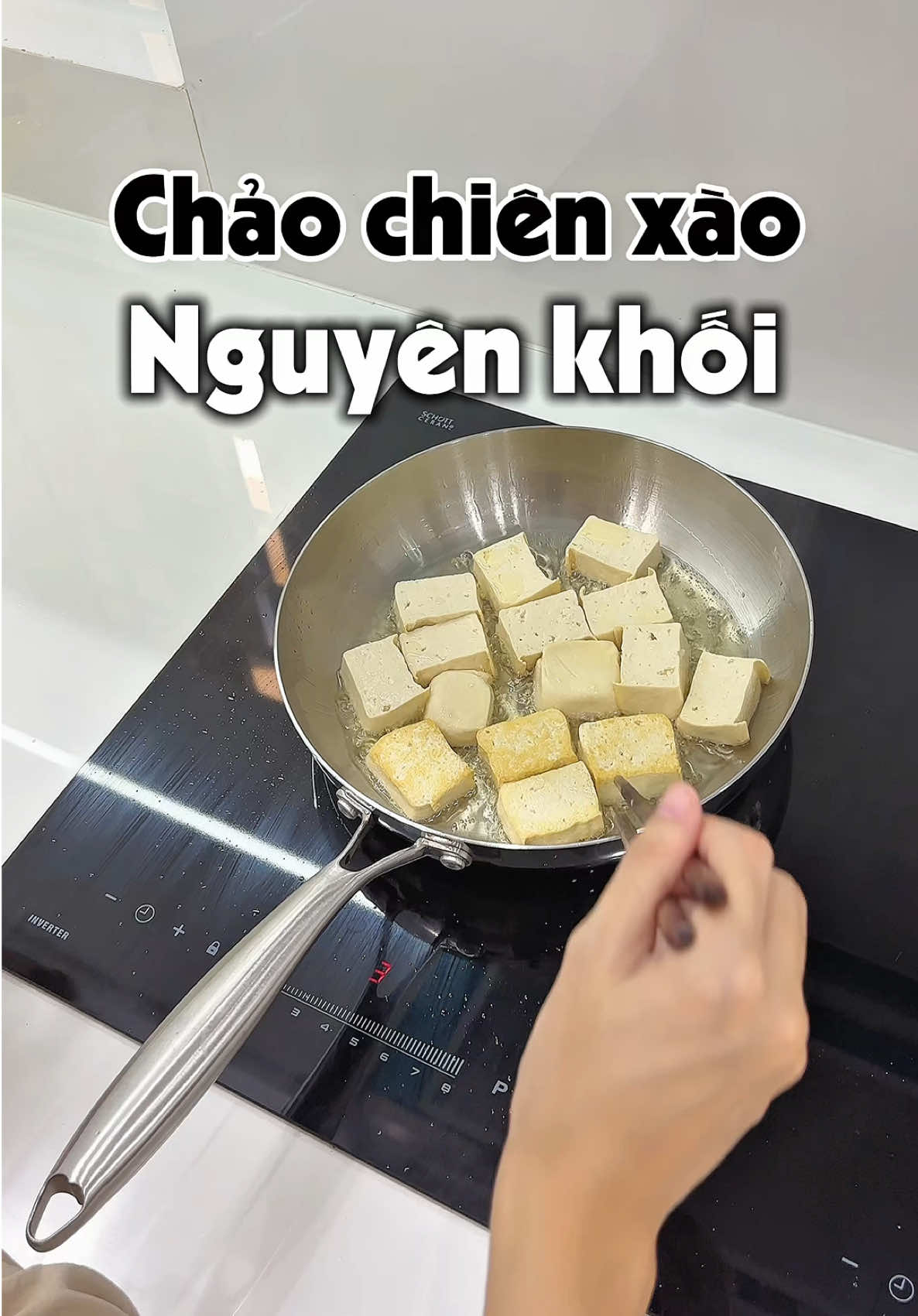Chảo inox nguyên khối phổ thông quá rồi các mom ơi #andam #lamme #nuoicon #andamkieume #cb30_thuthach7ngay 