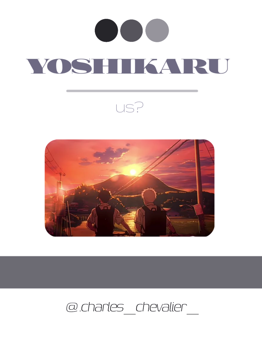 #YOSHIKARU || Us? . . . . . . . . . . . . . . . . . . . . . . . . . . . . . . #thesummerhikarudiededit #us #hikaru #yoshiki 