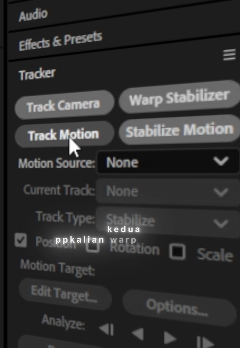 Membalas @abdalla_ek75 cara stabilize video #aftereffects #foryou #tutorial #speedramp #fyp 