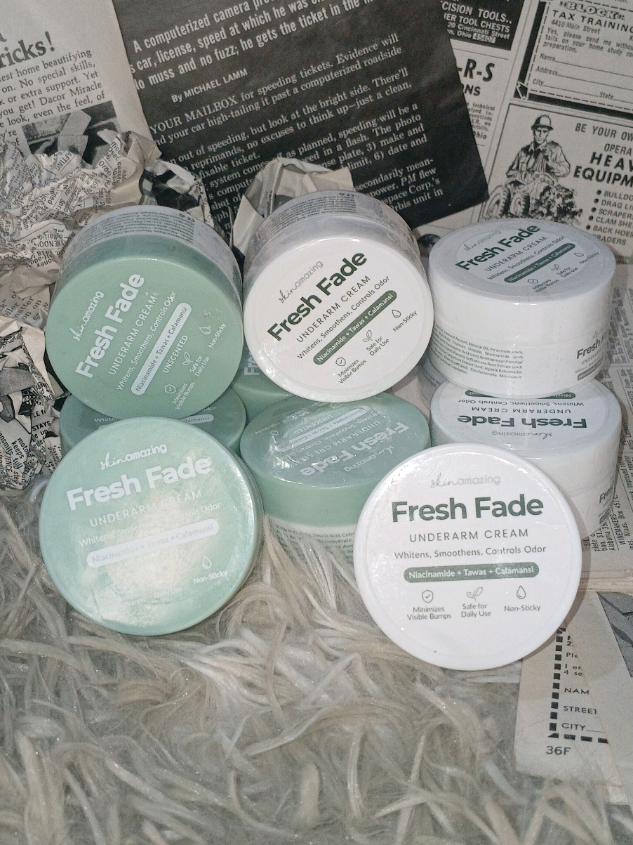 TRAUMA TRAUMA SA UNDERARM ??? TRY THIS NOW SCENTED AND UNSCENTED UNDERARM CREAM #FRESHFADE #UNSCENTED #SCENTED #UNDERARMCREAM #foryoupage 