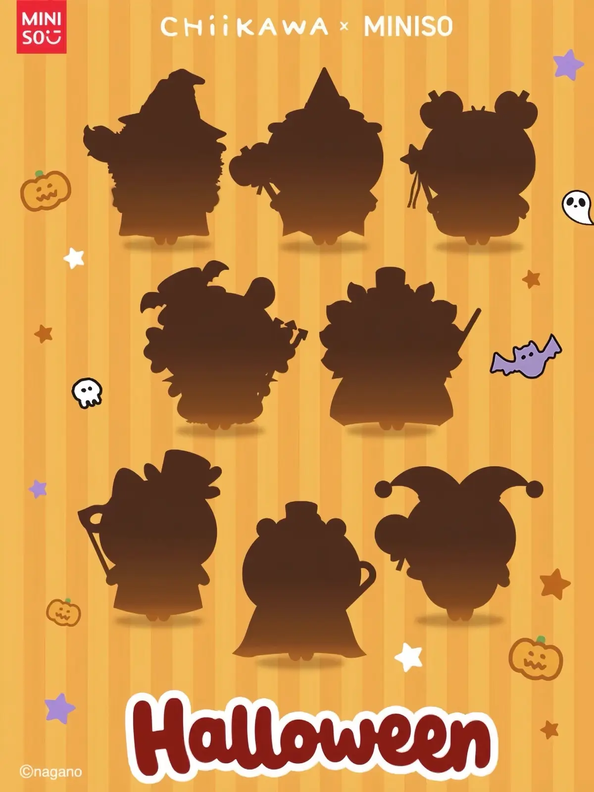 #chiikawa #usagi #halloween #miniso #hachiware #momonga #kurimanjuchiikawa #rakko #shisachiikawa #kanichiikawa 