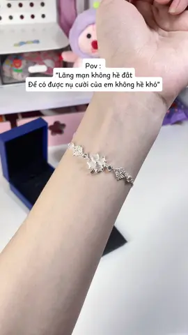 Lãng mạn không hề đắt ☺️ Gửi ý cho chàng ghi điểm tuyệt đối với nàng thơ của mình nè 🥰❤️ #lactaynu #lactaybac #lactayco4la #vongtaynu #asimijewelry 