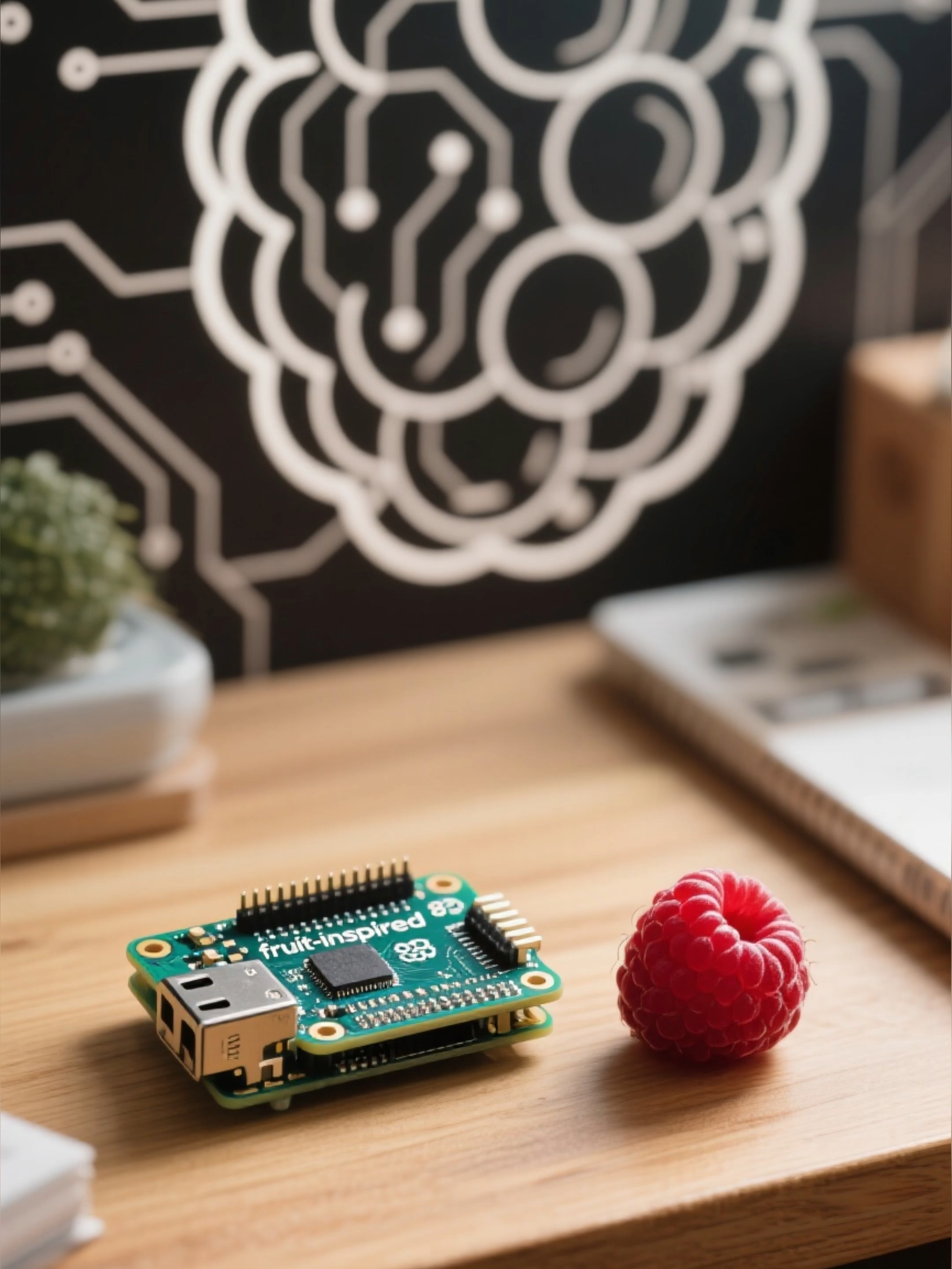 🍓 Why “Raspberry Pi”? “Raspberry” for the fruity tech trend 🍎 “Pi” for Python, the coding language 🐍 Now it powers robots, media centers, and DIY magic worldwide! 💻⚙️ #TechTrivia #RaspberryPi  #Innovation #foryou #fyp