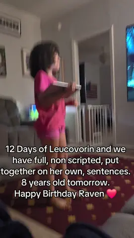 #Leucovorin #update #autism #happybirthday #thankyoujesus