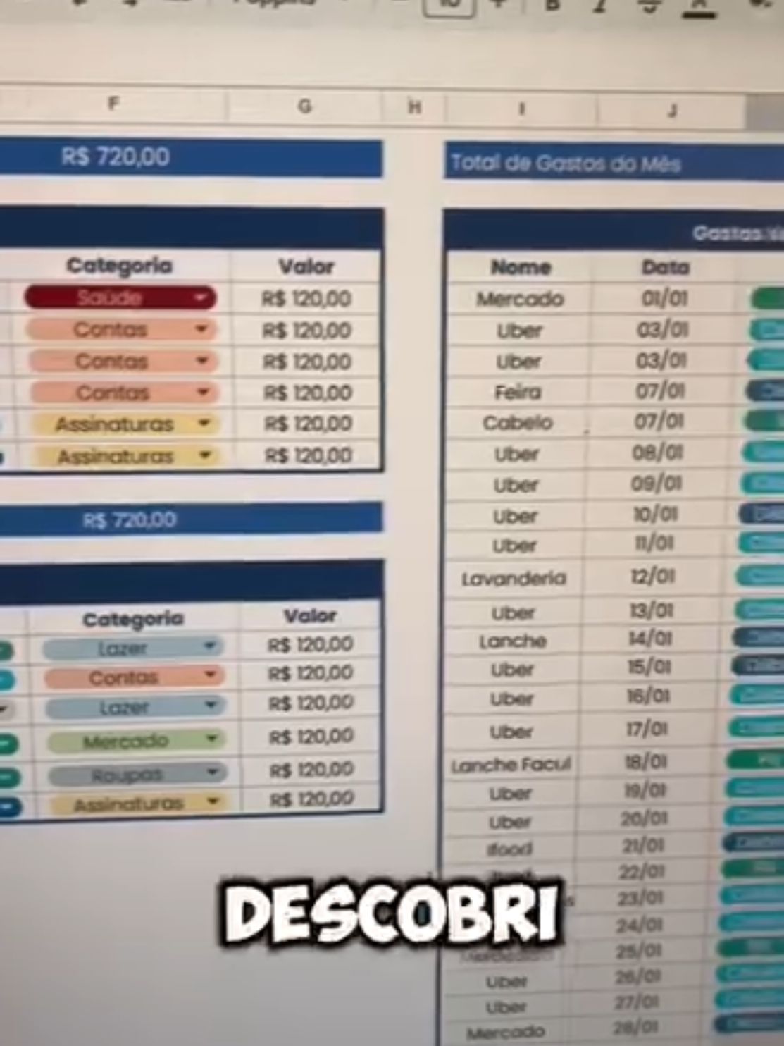 Me segue para mais dicas 😉 #guardardinheiro #planilhas #rendaextra #planilhafinanceira 