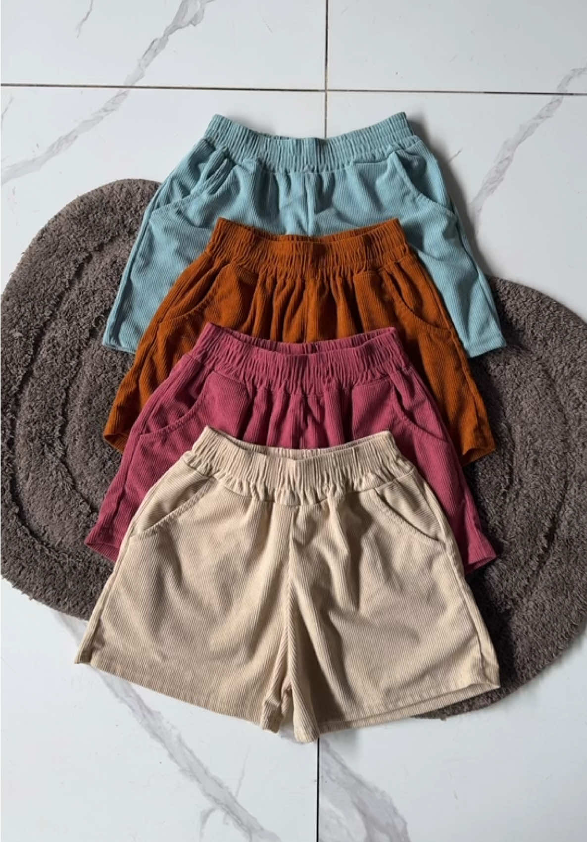 buy 1 take 1 highwaist corduroy shorts #shortsforwomen #womenshorts #corduroyshorts #highwaistshorts #fyp 